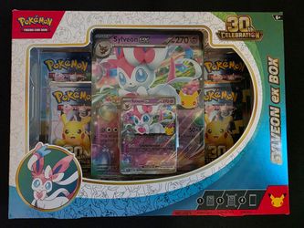 Pokémon TCG Sylveon ex Box 30th Celebration
