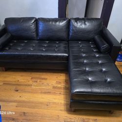 New Comfy Leather Sectional 