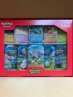 Pokemon Costco Ascended Heroes Mini Tins 5-Pack