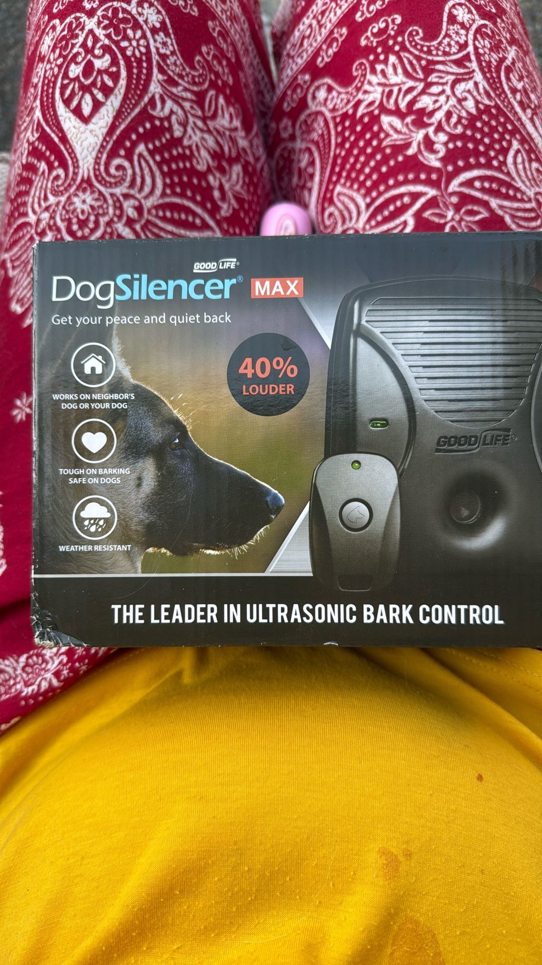 Dog Silencer Max Ultrasonic Bark Controller