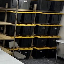 Office Shelves 48 in W x 30 in D Boltless Storage Bin Shelving Heavy Duty Delivery Available