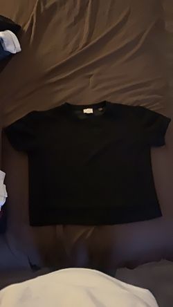 Black Crew Neck T-Shirt