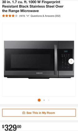 1.7 cu. ft. Over-the-Range Microwave