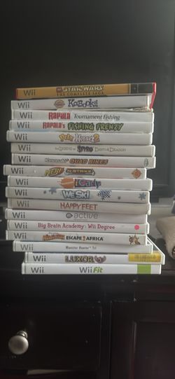 Lot Of Wii Games And A Modded Wii