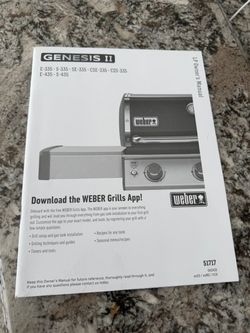 Genesis II Weber gas grill