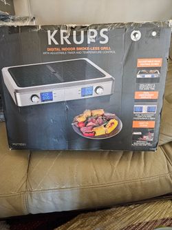 Brand New KRUPS Electric Grill Top Grill in box