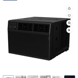 TCL 8,000 BTU Smart Window Air Conditioner, Fan & Dehumidifier, 350 Sq. Ft., Remote Control, Works with Alexa/Google Assistant, Black, W8W92-B4