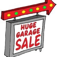 Huge Garage Sale! Friday Saturday Sunday 21, 22 & 23