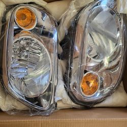 For Chevrolet Chevy Hhr Headlight 2006 2007 2008 2009 2010 2011 Driver and Passenger Side Headlamp Assembly Replacement