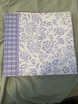 Scrapbooks and supplies