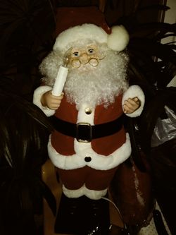 Vintage Electric Talking Singing Santa Claus