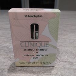 Clinique All About Shadow .07 Oz Beach Plum