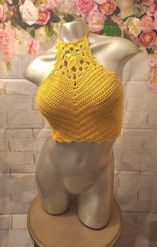 Crochet Halter Top