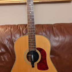 1995 Washburn D-34S Acoustic Guitar 