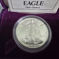 Proof Silver American Eagles In OGP.