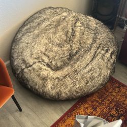 Giant Fluffy Beanbag Chair