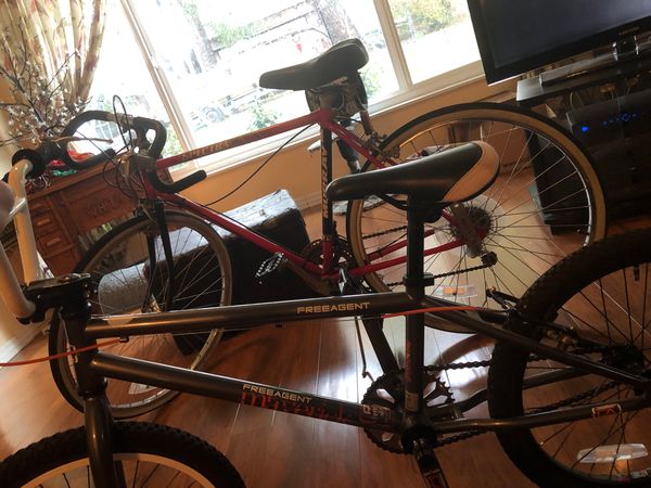 Free Agent BMX Bike and Vintage Murray Spectra Bike for Sale in Stockton, CA - OfferUp
