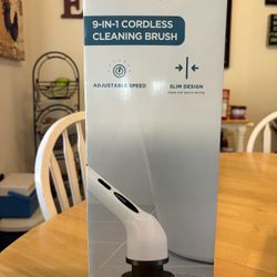 **NEW** 9 in 1 CORDLESS Cleaning Spin Brush