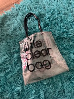Little Clear Bag Transparent Mini Tote