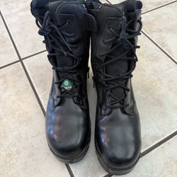 5.11 ASTM 8” Zip Up Boots SIZE 12