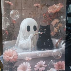 28x40 Halloween painting