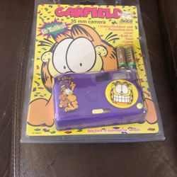 Vintage Rare Garfield 35mm Talking Camera New In Package 