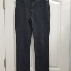 CHICO'S SLIMMING BLACK JEANS 