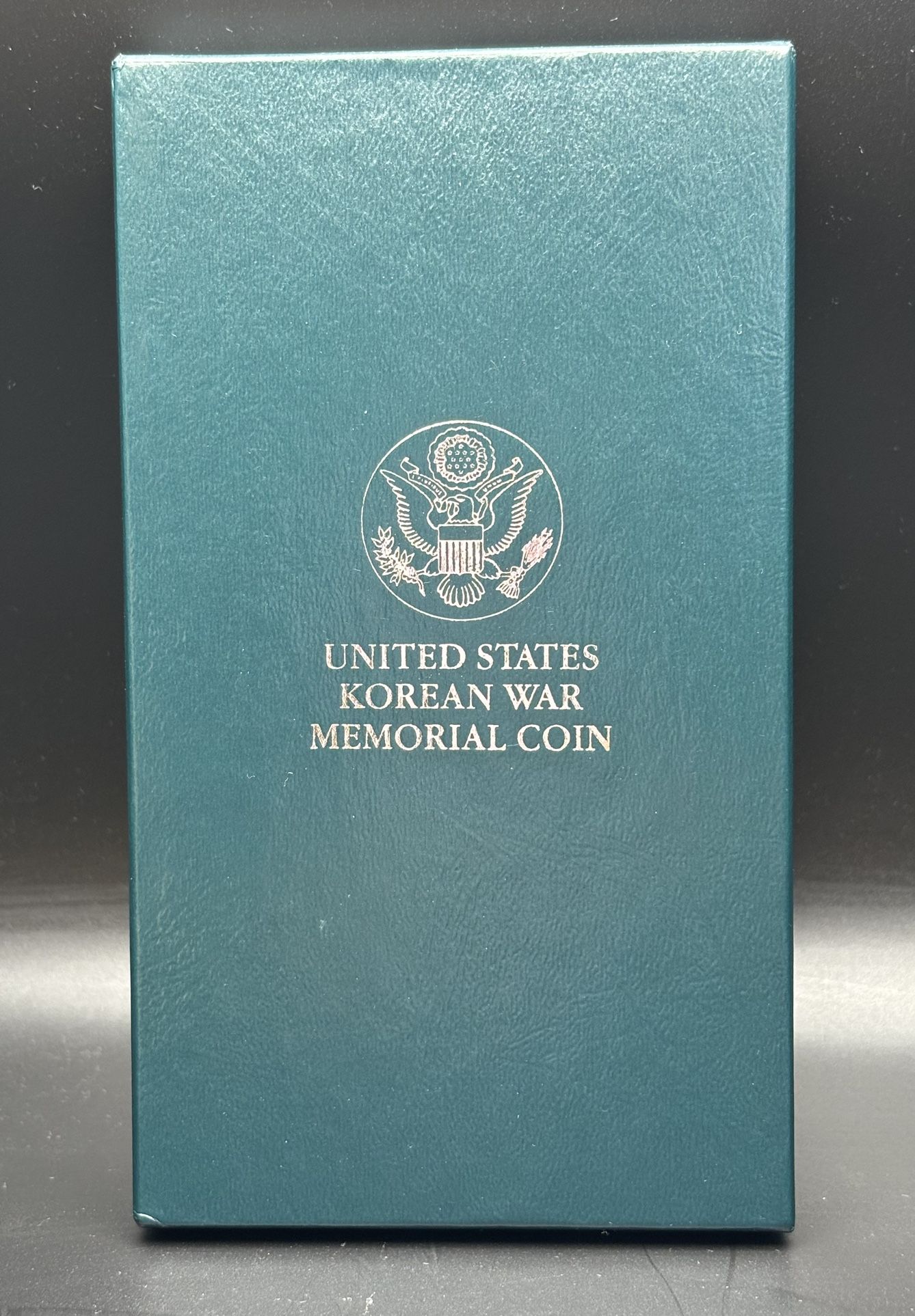 1991-P Korean War Memorial Commemorative Silver Dollar Proof Coin w/ Box & COA