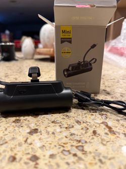 Mini Power Bank with Lightning Connector