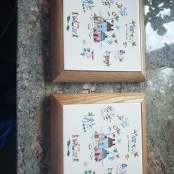 Pair Of Vintage Trivets 