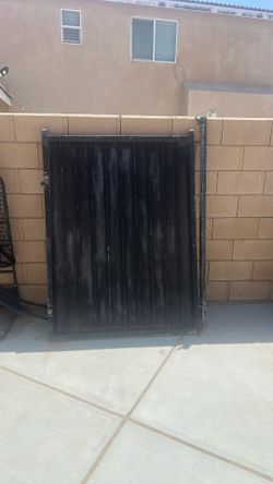 Metal Gate Door 56in 