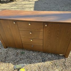 wood dresser