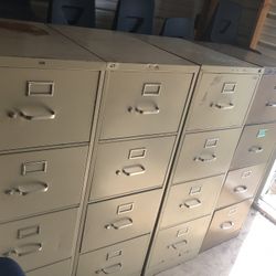 4 Drawer File Cabinets 