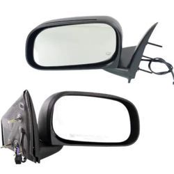 2004 - 2009 Dodge Durango side mirrors powered / electric left + right side espejos 