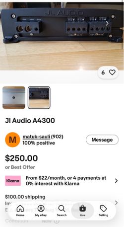 Jl AUDIO AMP