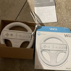 Wii Wheel And Remote