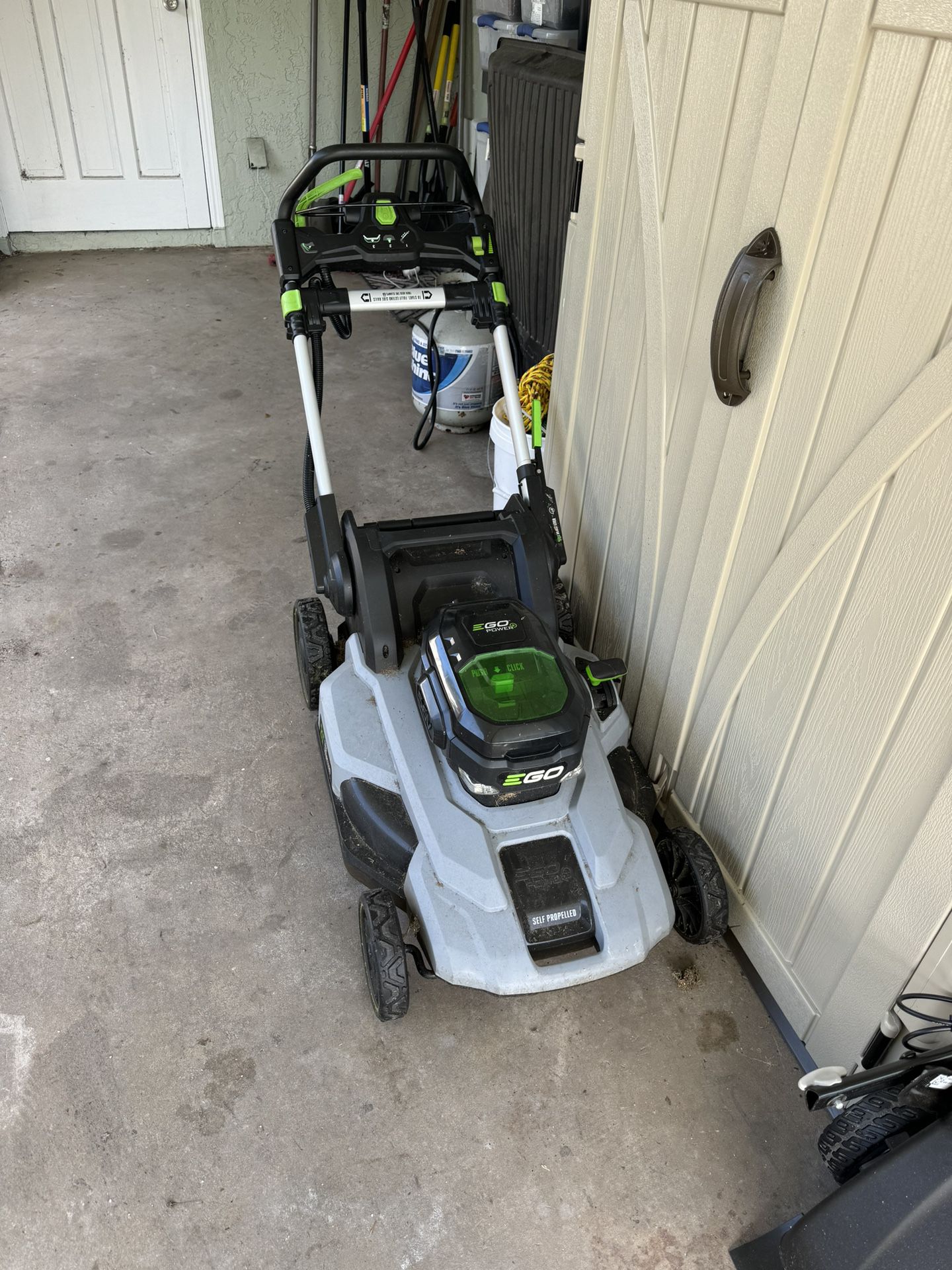 EGO Power + 56-volt 21-in Cordless Self Propelled 7.5ah Electric Mower