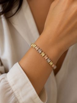 10k Hawaiian 🌺 flower bracelet