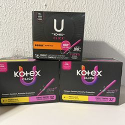 U By Kotex Tampons Bundle