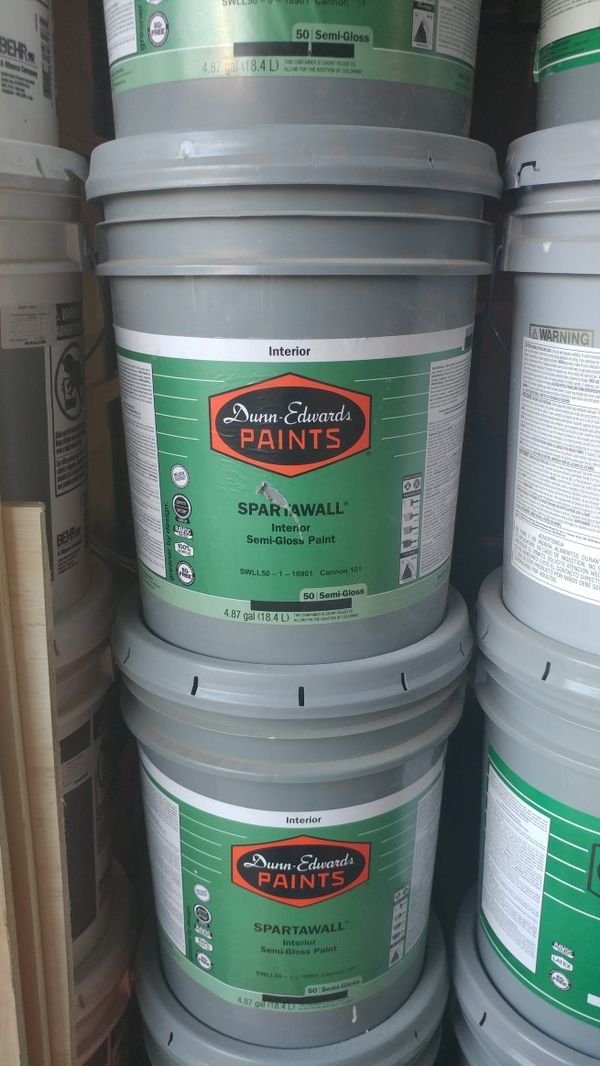 House Paint Dunn Edwards many colors too many to list 1000 buckets of Dunn Edwards paint ...