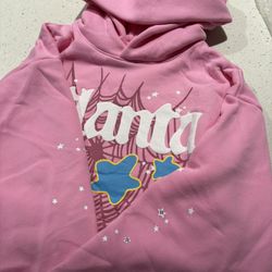 Pink and blue Atlanta hoodie size M New 