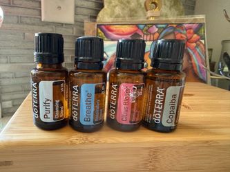 doTERRA Essential Oil Blends- 4 bottles 15ml