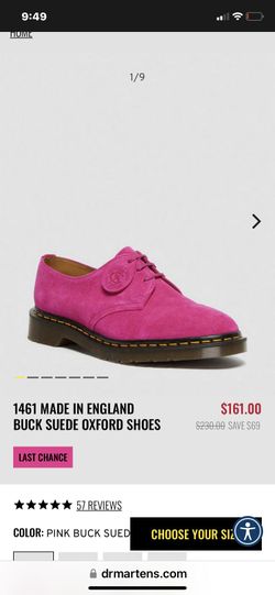 Dr Marten Buck Shade NEW Oxford Shoes Size 12