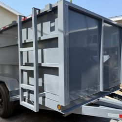 New 8x4x12 Hydraulic Dump Trailer