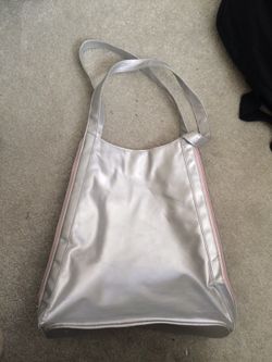 Silver and pink One Moment bag
