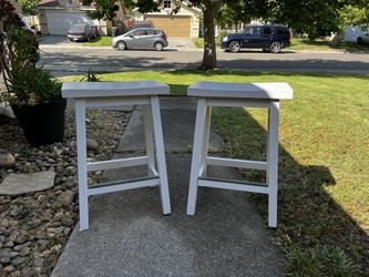 White Stools