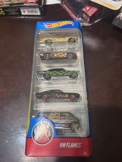 HOT WHEELS 2016  HW  FLAMES  5 -PACK 