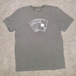 Lucky T-Shirt Men's Size Large Brown