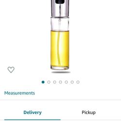 Oil Sprayer for Cooking, 200ml Glass Olive Oil Sprayer Mister, Cooking Oil Sprayer, Oil Spray Bottle, canola Oil Sprayer, air Fryer for Salad Making, 