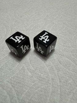 Los Angeles Dodgers air valve caps